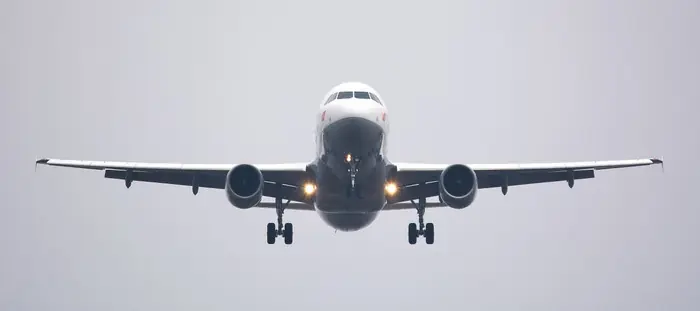 Private aircraft prepared for travel